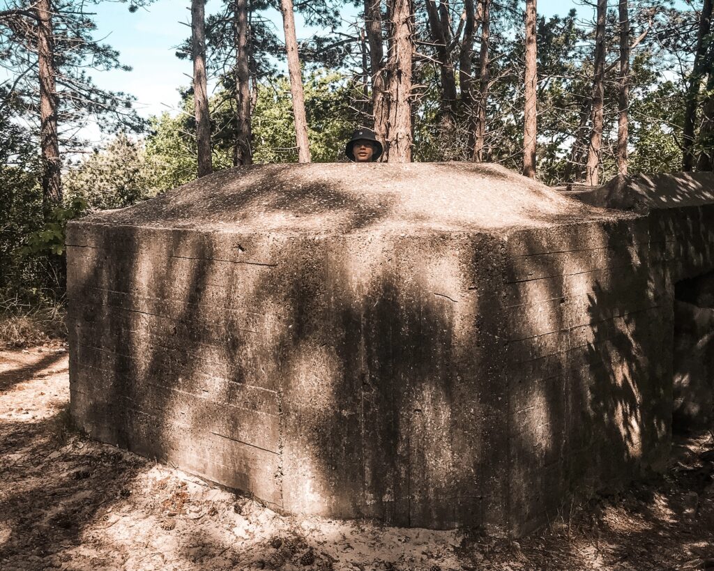 Bunker, Burgh Haamstede, Niederlande, Laraslittleworld