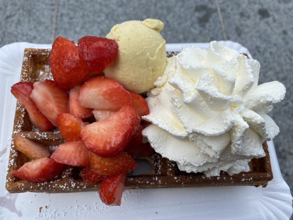 Waffelbäckerei, Phantasialand